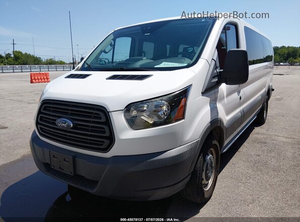 1FBZX2ZM5JKB42889 2018 FORD TRANSIT-350 White Vista frontal