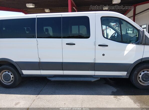 1FBZX2ZM5JKB42889 2018 FORD TRANSIT-350 White Vista interior trasera