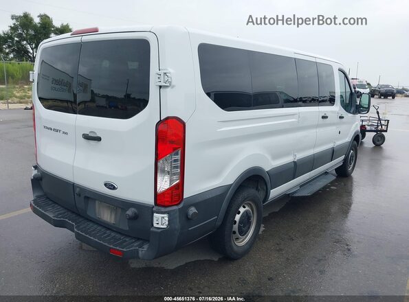 1FBZX2ZM5JKB42973 2018 FORD TRANSIT-350 White Задня права чверть