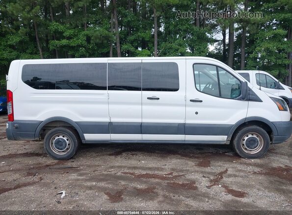 1FBZX2ZM5JKB52886 2018 FORD TRANSIT-350 Белый Вид задней части салона