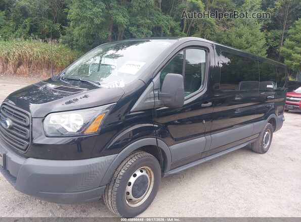 1FBZX2ZM6JKA99812 2018 FORD TRANSIT-350 Black Вид спереду