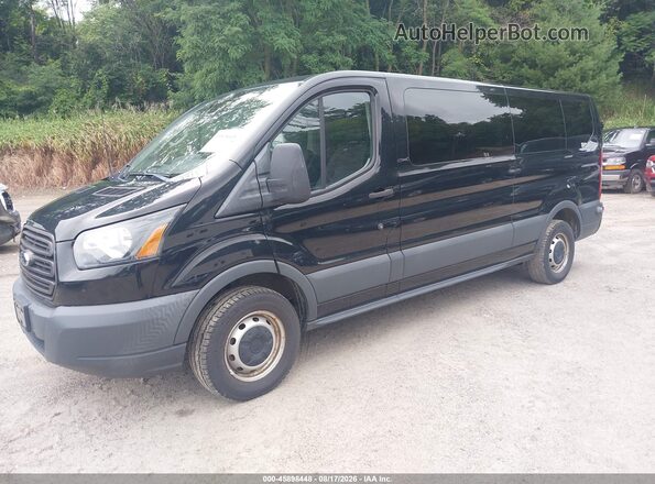 1FBZX2ZM6JKA99812 2018 FORD TRANSIT-350 Black Передня ліва чверть