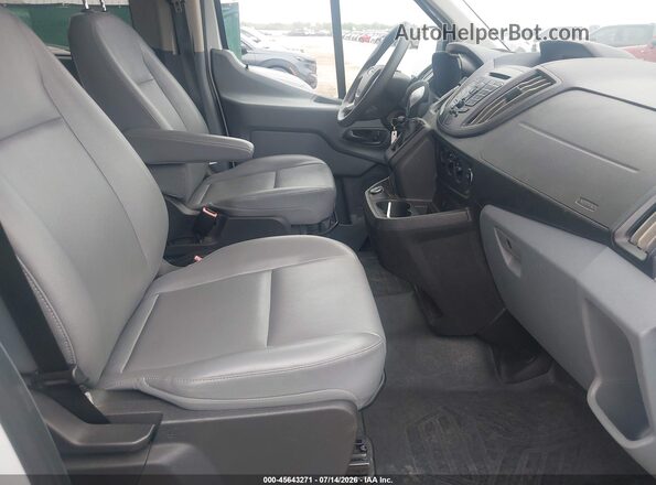 1FBZX2ZM6JKB36048 2018 FORD TRANSIT-350 White Սալոնի դիմացի տեսք