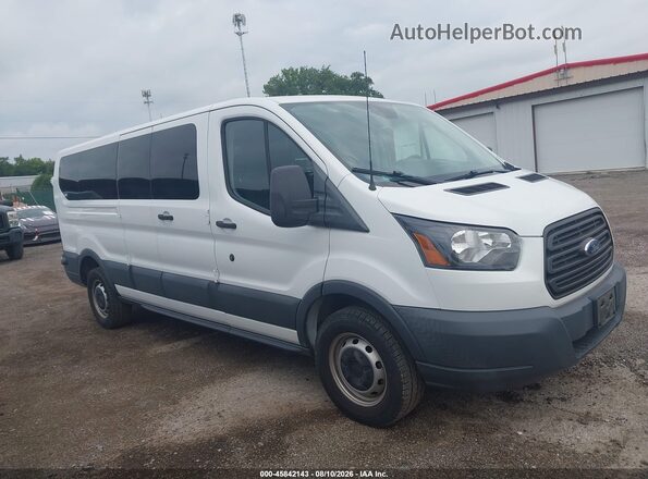 1FBZX2ZM6JKB36079 2018 FORD TRANSIT-350 White Вид задньої частини салону