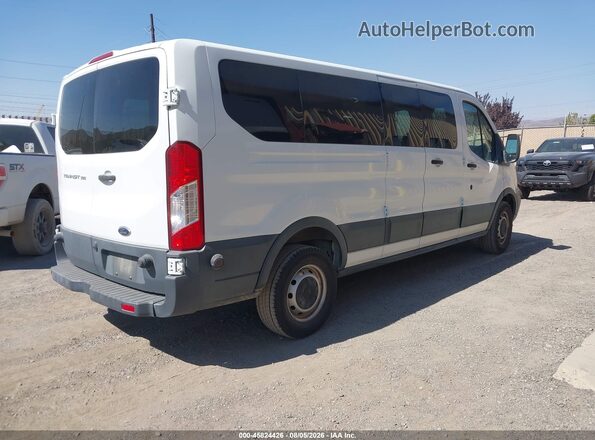 1FBZX2ZM6JKB36129 2018 FORD TRANSIT-350 White Задня права чверть