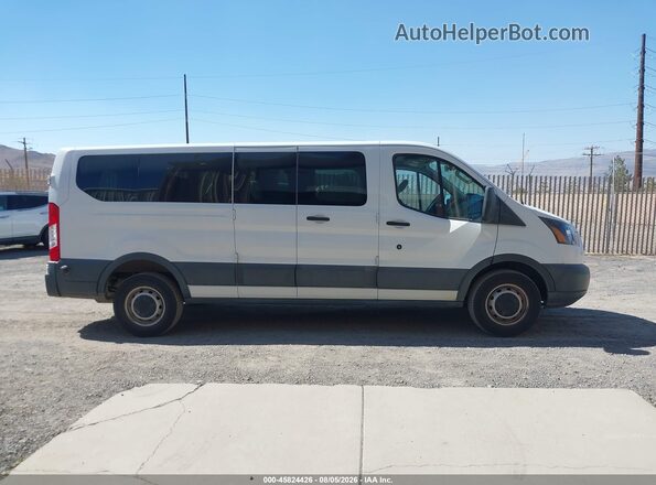1FBZX2ZM6JKB36129 2018 FORD TRANSIT-350 White Вид задньої частини салону