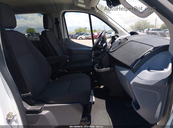1FBZX2ZM6JKB42707 2018 FORD TRANSIT-350 White Vista interior delantera