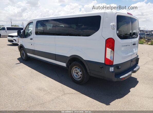 1FBZX2ZM6JKB42707 2018 FORD TRANSIT-350 White Trasero izquierdo
