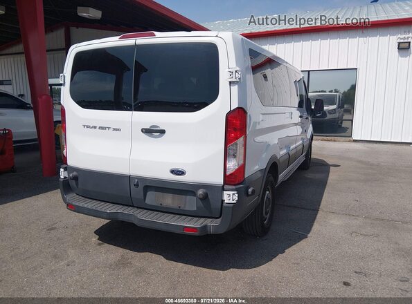 1FBZX2ZM6JKB42724 2018 FORD TRANSIT-350 White Tył prawy
