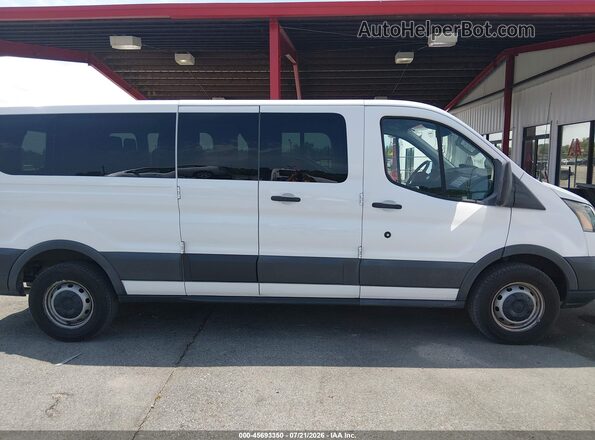 1FBZX2ZM6JKB42724 2018 FORD TRANSIT-350 White Widok wnętrza z tyłu