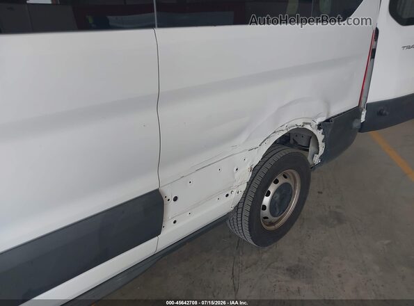 1FBZX2ZM6JKB42738 2018 FORD TRANSIT-350 White Front view
