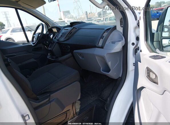 1FBZX2ZM6JKB42948 2018 FORD TRANSIT-350 White წინა სალონის ხედი