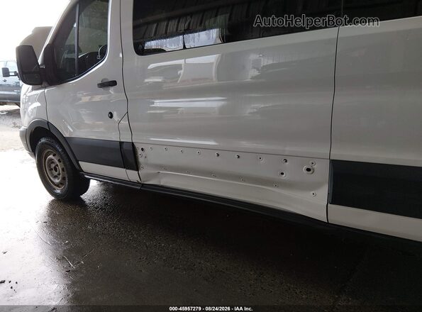 1FBZX2ZM6JKB43095 2018 FORD TRANSIT-350 Белый Вид спереди