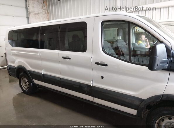 1FBZX2ZM6JKB43095 2018 FORD TRANSIT-350 Белый Вид задней части салона