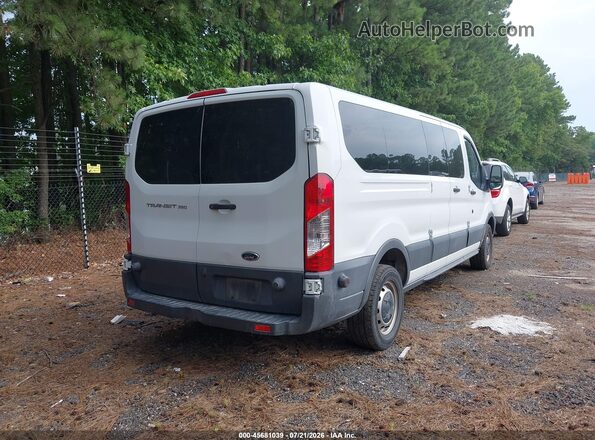 1FBZX2ZM6JKB52900 2018 FORD TRANSIT-350 White Tył prawy