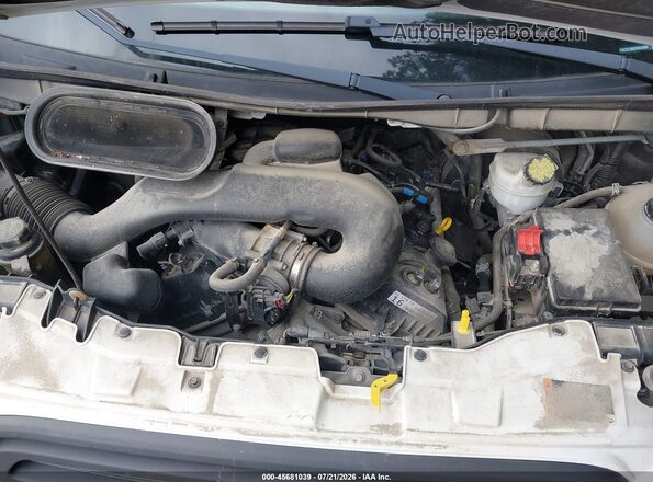 1FBZX2ZM6JKB52900 2018 FORD TRANSIT-350 White Widok z tyłu