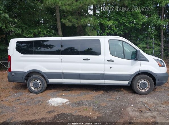 1FBZX2ZM6JKB52900 2018 FORD TRANSIT-350 White Widok wnętrza z tyłu