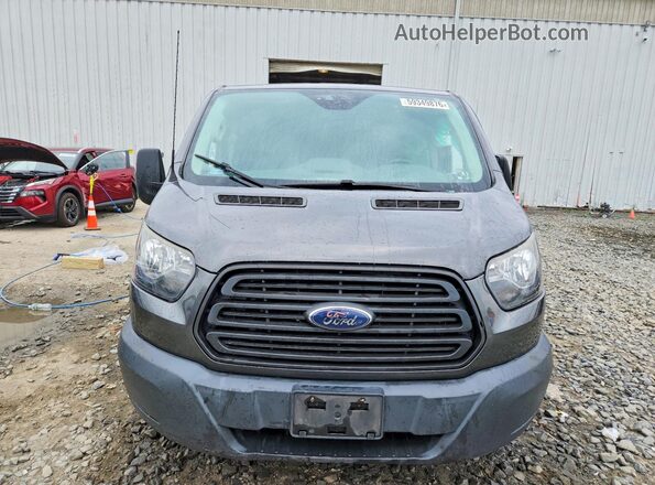 1FBZX2ZM7HKB01528 2017 FORD TRANSIT Gray Widok z przodu