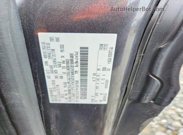 1FBZX2ZM7HKB01528 2017 FORD TRANSIT Gray Widok naklejki z numerem VIN