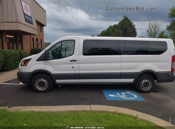 1FBZX2ZM7JKA99818 2018 FORD TRANSIT-350 White Widok wnętrza 360 stopni