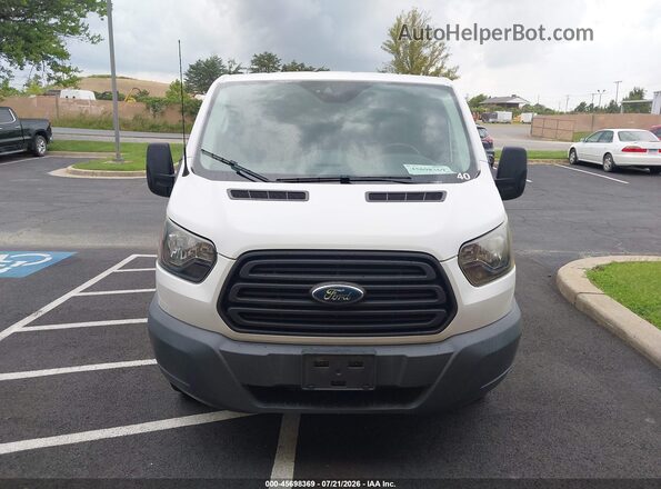 1FBZX2ZM7JKA99818 2018 FORD TRANSIT-350 White Widok zestawu wskaźników