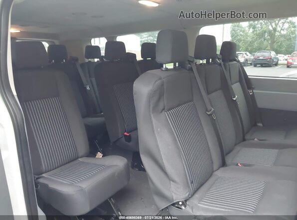 1FBZX2ZM7JKA99818 2018 FORD TRANSIT-350 White Widok naklejki z numerem VIN