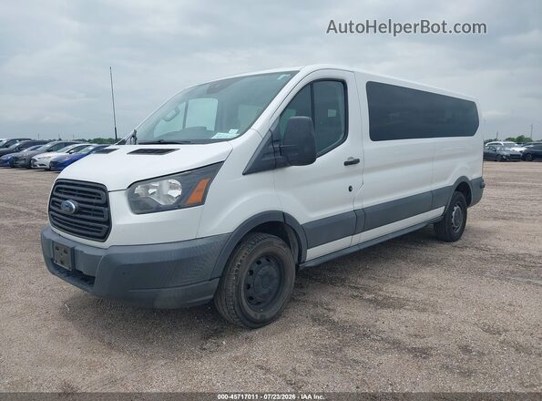 1FBZX2ZM7JKA99849 2018 FORD TRANSIT-350 White Առջևի ձախ երեք քառորդ տեսարան