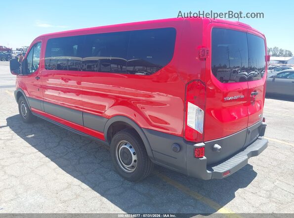 1FBZX2ZM7JKA99866 2018 FORD TRANSIT-350 Red Rear left