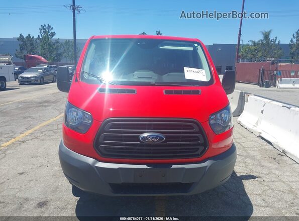 1FBZX2ZM7JKA99866 2018 FORD TRANSIT-350 Red Rear interior view