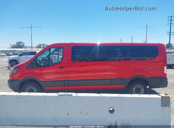 1FBZX2ZM7JKA99866 2018 FORD TRANSIT-350 Red 