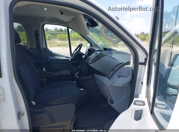 1FBZX2ZM7JKB07237 2018 FORD TRANSIT-350 White Вид салону спереду
