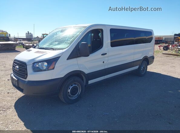 1FBZX2ZM7JKB42747 2018 FORD TRANSIT-350 White Vista tres cuartos delantera izquierda