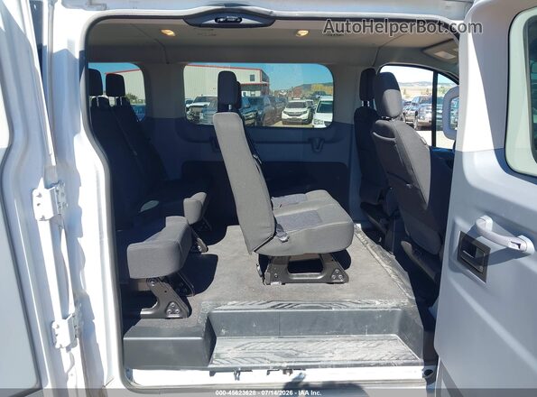 1FBZX2ZM7JKB42747 2018 FORD TRANSIT-350 White Vista de la etiqueta del VIN