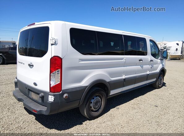 1FBZX2ZM7JKB52940 2018 FORD TRANSIT-350 White Задня права чверть