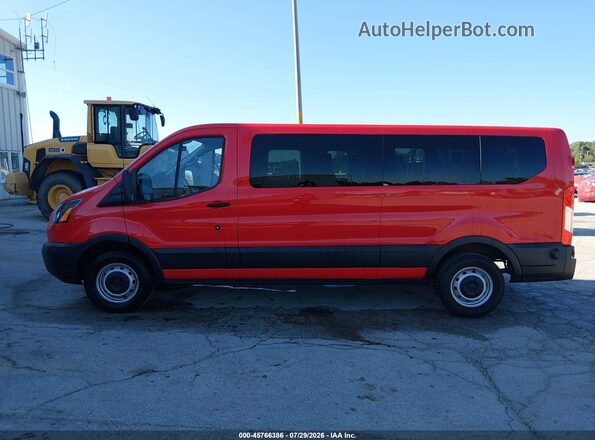 1FBZX2ZM7KKA41919 2019 FORD TRANSIT-350 Red Widok wnętrza 360 stopni