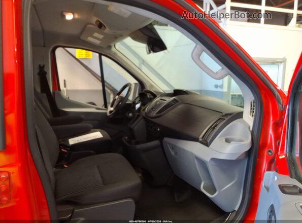 1FBZX2ZM7KKA41919 2019 FORD TRANSIT-350 Red Widok wnętrza z przodu