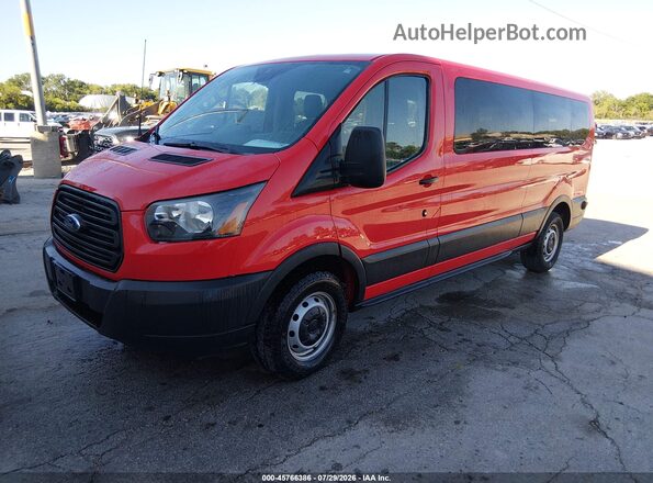 1FBZX2ZM7KKA41919 2019 FORD TRANSIT-350 Red Przód lewy