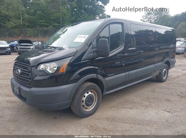 1FBZX2ZM8JKA99813 2018 FORD TRANSIT-350 Black Вид салону спереду