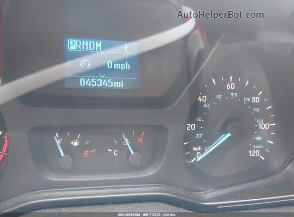 1FBZX2ZM8JKA99813 2018 FORD TRANSIT-350 Black Вид щитка приладів