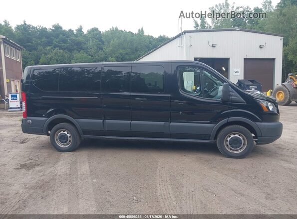 1FBZX2ZM8JKA99813 2018 FORD TRANSIT-350 Black Вид ззаду