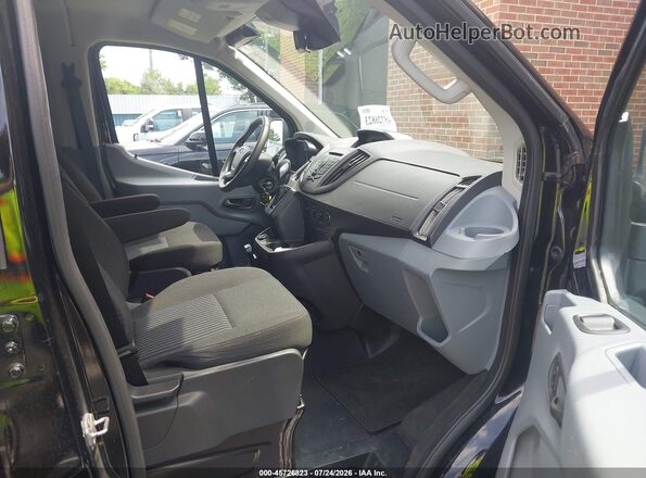 1FBZX2ZM8JKB18859 2018 FORD TRANSIT-350 Черный Вид салона спереди