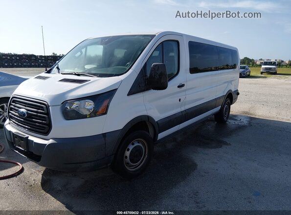 1FBZX2ZM8JKB36097 2018 FORD TRANSIT-350 White Vista tres cuartos delantera izquierda