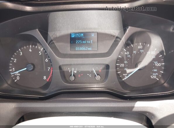 1FBZX2ZM8JKB42711 2018 FORD TRANSIT-350 White Հետևի նստատեղերի տեսք