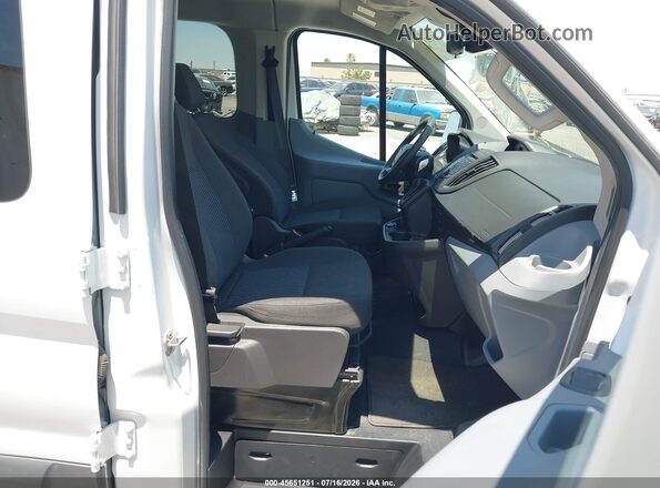 1FBZX2ZM8JKB42711 2018 FORD TRANSIT-350 White Սալոնի դիմացի տեսք