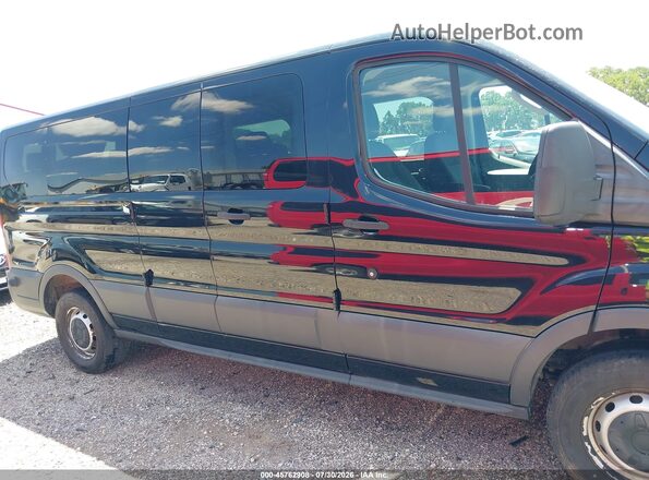 1FBZX2ZM8JKB42921 2018 FORD TRANSIT-350 Черный Вид задней части салона