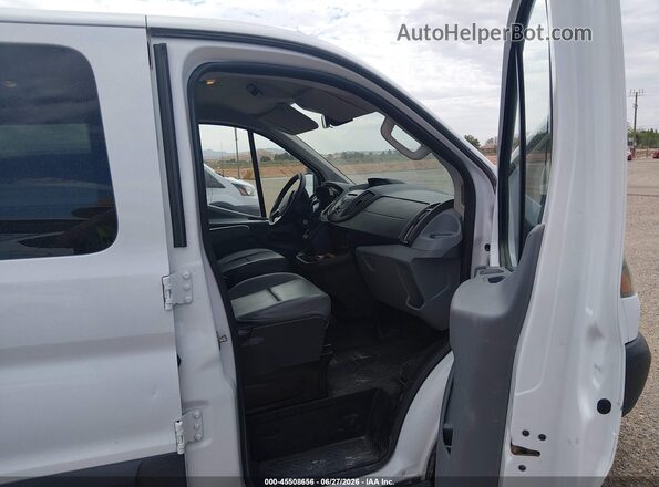 1FBZX2ZM8JKB52820 2018 FORD TRANSIT-350 White Front interior view