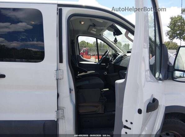1FBZX2ZM8JKB52848 2018 FORD TRANSIT-350 White Սալոնի դիմացի տեսք