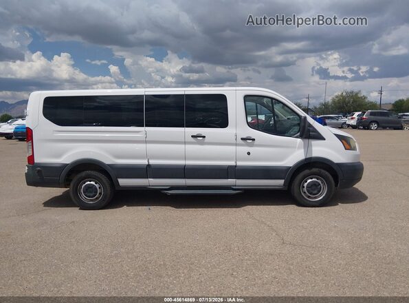 1FBZX2ZM9JKA71048 2018 FORD TRANSIT-350 White Սալոնի հետևի տեսք