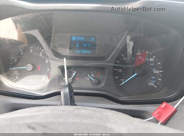 1FBZX2ZM9JKA71048 2018 FORD TRANSIT-350 White Հետևի նստատեղերի տեսք