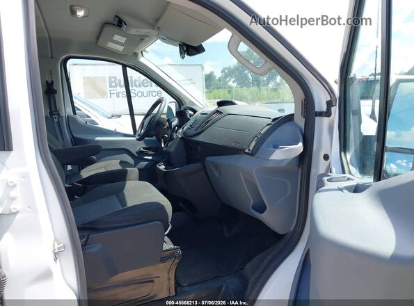 1FBZX2ZM9JKB07238 2018 FORD TRANSIT-350 White Вид салону спереду
